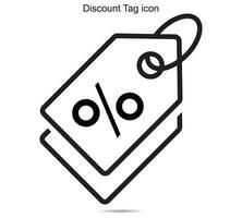 Discount Tag icon, Vector illustration