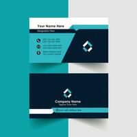 modern business card design creative visiting card vector