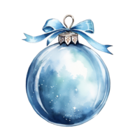 Christmas Ball For Christmas Event. Watercolor Style. AI Generated png