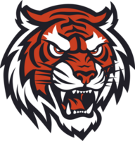 Tiger head Illustration png