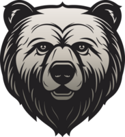 icono de cabeza de oso png