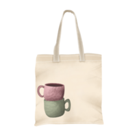 Simple tote bag png