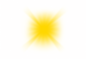 oro scintillare leggero effetto png