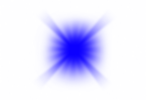 blauw fonkeling licht effect png