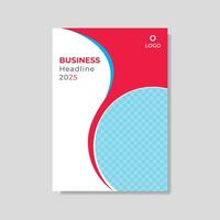 Business cover design vector