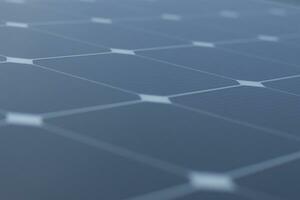 Solar panel detail abstract - renewable energy source. photo