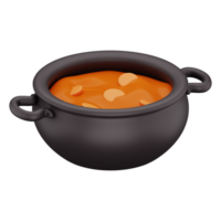 3D Soup Illustration png