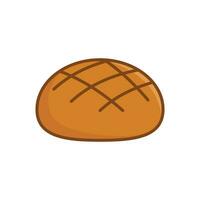 bread icon vector design template in white background