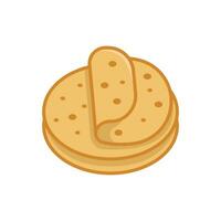 tortilla icon vector design template in white background