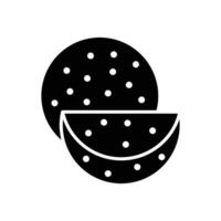 tortilla icon vector design template in white background