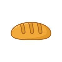 bread icon vector design template in white background