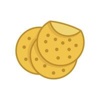 tortilla icon vector design template in white background