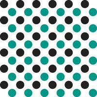 Green and black dot pattern background. Polkadot. Dot background. Seamless pattern. for backdrop, decoration, Gift wrapping vector