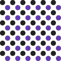 Purple and black dot pattern background. Polkadot. Dot background. Seamless pattern. for backdrop, decoration, Gift wrapping vector