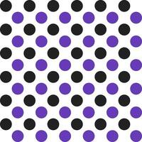 Purple and black dot pattern background. Polkadot. Dot background. Seamless pattern. for backdrop, decoration, Gift wrapping vector