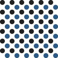 Navy blue and black dot pattern background. Polkadot. Dot background. Seamless pattern. for backdrop, decoration, Gift wrapping vector