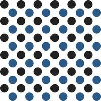 Navy blue and black dot pattern background. Polkadot. Dot background. Seamless pattern. for backdrop, decoration, Gift wrapping vector