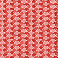 Red fish scales pattern. fish scales pattern. fish scales pattern. Decorative elements, clothing, paper wrapping, bathroom tiles, wall tiles, backdrop, background. vector