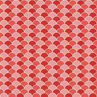 Red fish scales pattern. fish scales pattern. fish scales pattern. Decorative elements, clothing, paper wrapping, bathroom tiles, wall tiles, backdrop, background. vector