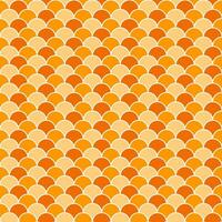 Orange fish scales pattern. fish scales pattern. fish scales pattern. Decorative elements, clothing, paper wrapping, bathroom tiles, wall tiles, backdrop, background. vector