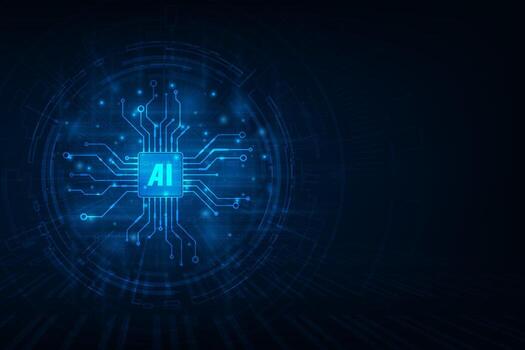 vector futurista UPC circuito tablero azul ligero. de alta tecnología tecnología resumen antecedentes.