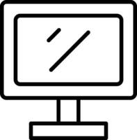 Lcd Vector Icon Design