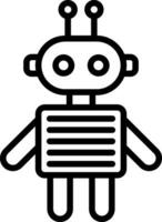 Robot Vector Icon Design