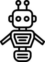Robot Vector Icon Design