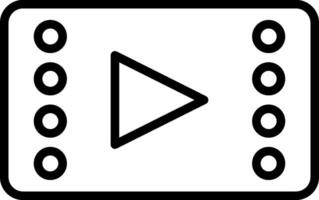 Video player Vector Icon Design