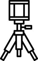 Tripod Vector Icon Design