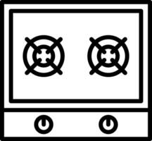 Stove Vector Icon Design