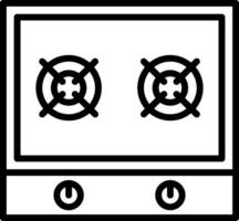 Stove Vector Icon Design