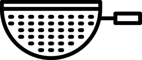 Strainer Vector Icon Design