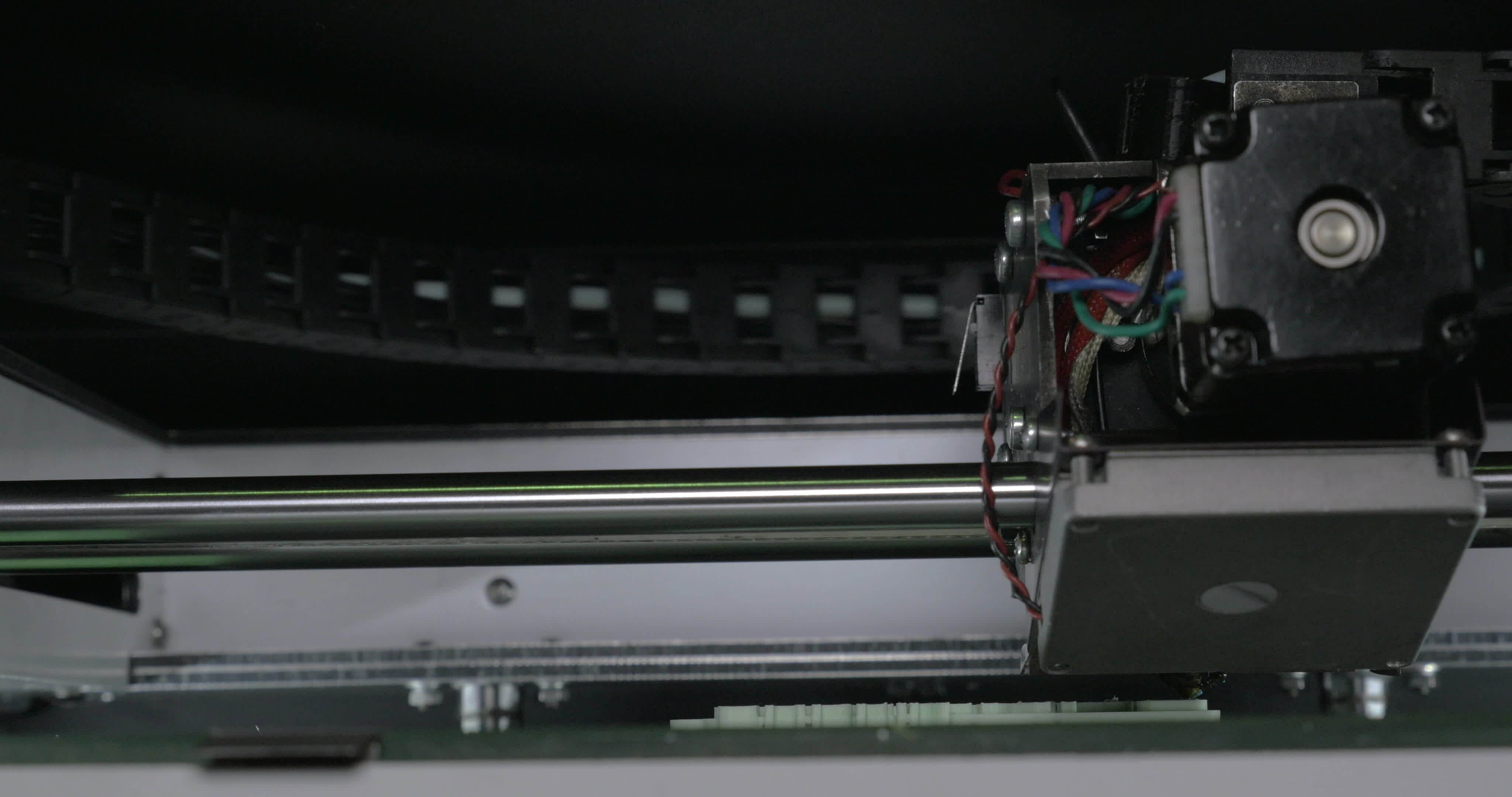 Internal print mechanism of 3D printer 28898765 Stock Video at Vecteezy
