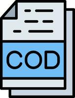 Cod Vector Icon Design