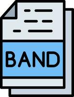 Band Vector Icon Design