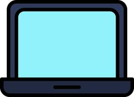 Laptop Vector Icon Design