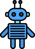 Robot Vector Icon Design