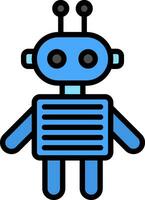 Robot Vector Icon Design