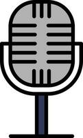 Microphone Vector Icon Design