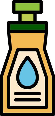 Dish soap Vector Icon Design
