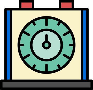Timer Vector Icon Design