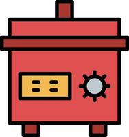 Slow cooker Vector Icon Design