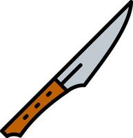 Boning knife Vector Icon Design