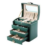 Jewelry Organizer Boxes for Women and Girls for Earring Ring Necklace Bracelets photo