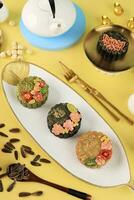 Homemade Premium Moon Cake or Mooncake photo