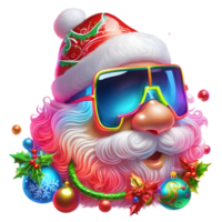 Santa Claus Clipart, Christmas Ornament, Generative AI png