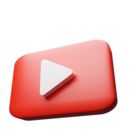 Speel knop youtube, youtube video icoon, logo symbool rood banier, sociaal media teken, mobiel app, web video Mark PNG