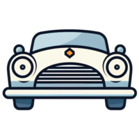 classic car cartoon ai generate png