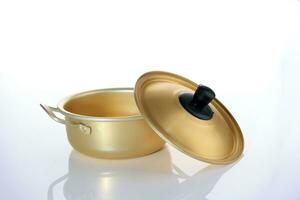 Brass Pot Korean Ramyeon Pan Soup photo